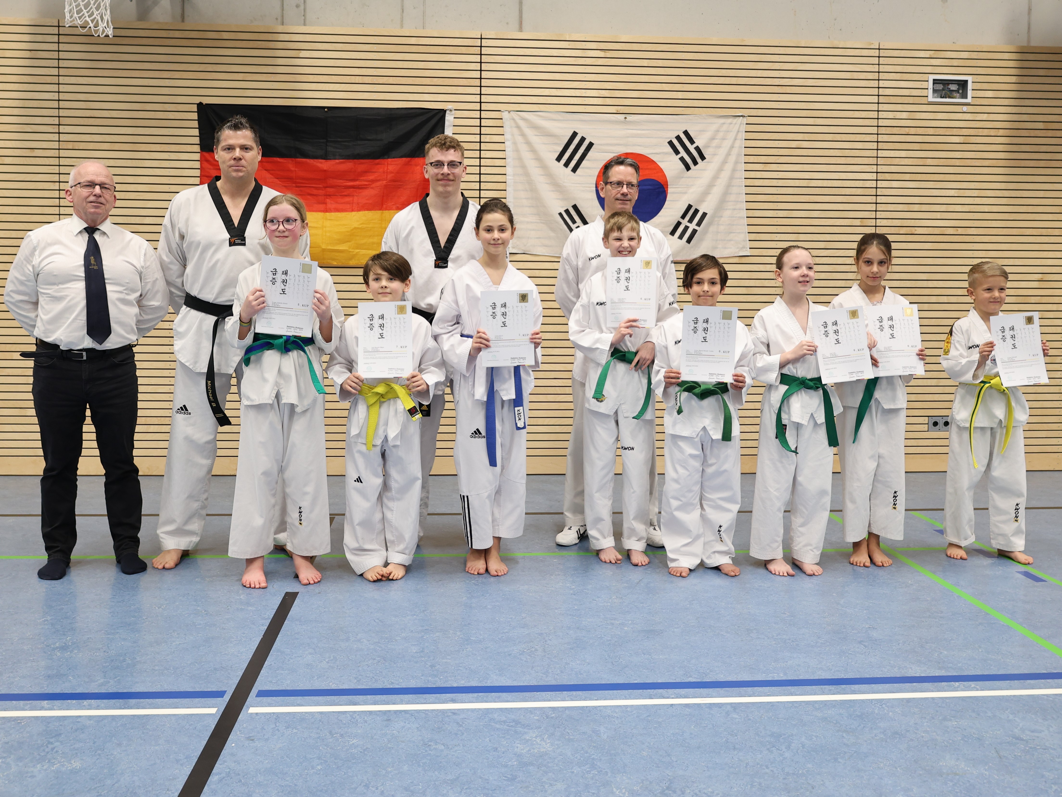 Taekwondo-Kup-Prüfung am 16. März 2024